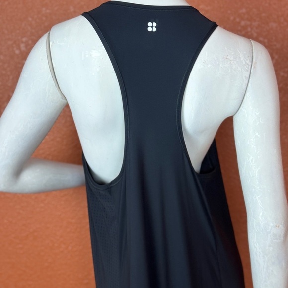 Sweaty Betty Black Midi Dress Size Medium. E79 - Picture 3 of 14